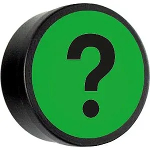 Vraagteken magneten, set van 5 stuks Ø 35mm