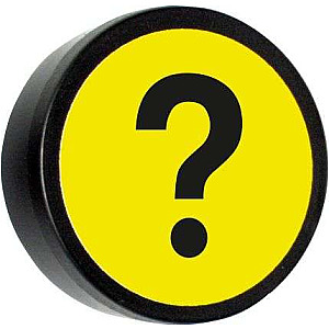 Vraagteken magneten, set van 5 stuks Ø 35mm