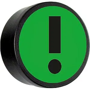 Magnetische Uitroeptekens, set van 5 stuks Ø 35mm