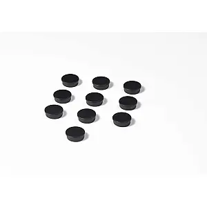 Memomagneten, rond en in diverse diameters en kleuren