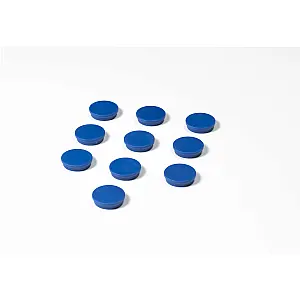 Memomagneten, rond en in diverse diameters en kleuren