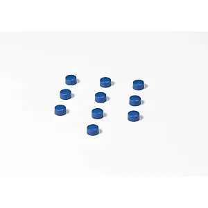 Memomagneten, rond en in diverse diameters en kleuren