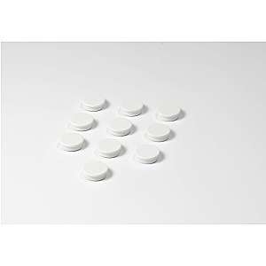 Memomagneten, rond en in diverse diameters en kleuren