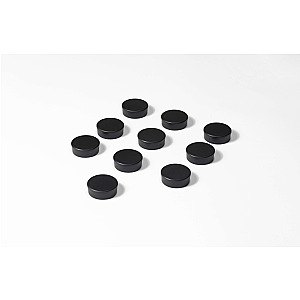 Memomagneten, rond en in diverse diameters en kleuren