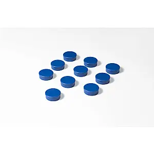 Memomagneten, rond en in diverse diameters en kleuren