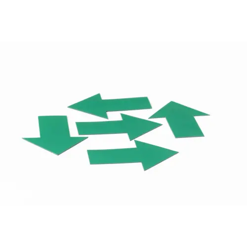 Magnetische symbolen zoals ster en pijlen