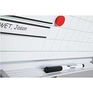 Presentiebord Softline profiel 8mm, IN/OUT 70x60 cm