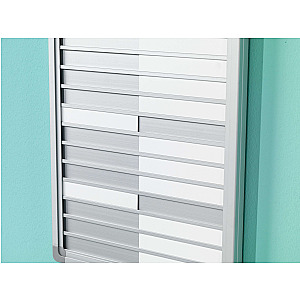 Presentiebord met schuifjes geschikt voor 10, 20 of 30 posities