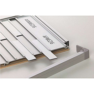 Set van 10 blanco naamplaatjes tbv presentiebord